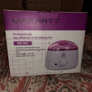 Wax melter for hair removal.